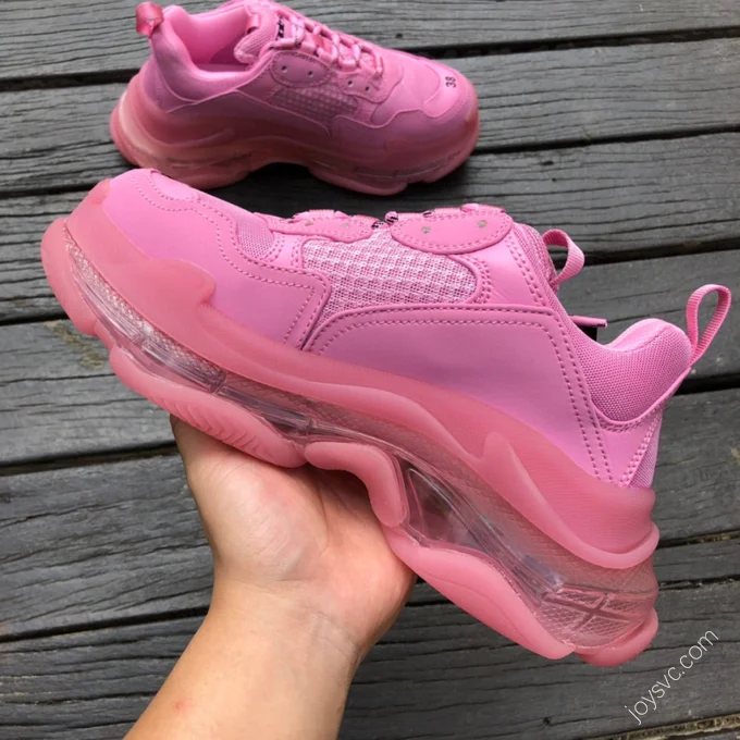 Balenciaga Triple S Clear Sole Pink