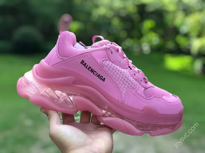 Balenciaga Triple S Clear Sole Pink