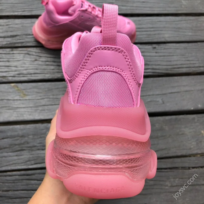 Balenciaga Triple S Clear Sole Pink