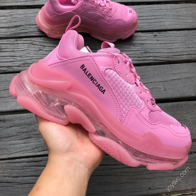 Balenciaga Triple S Clear Sole Pink