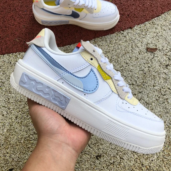 Nike Air Force 1 Fontanka White/Yellow/Blue DV2175-100