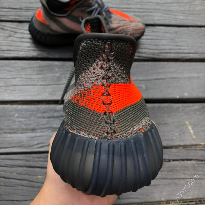 Adidas Yeezy Boost 350 V2 Black Grey Orange HQ7045