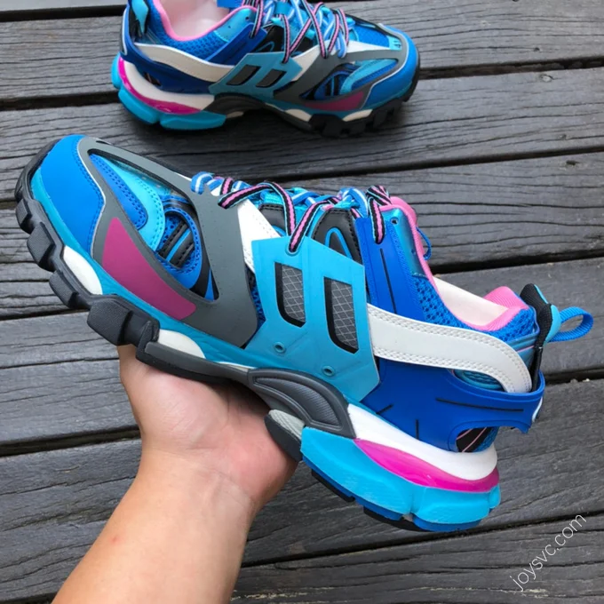 Balenciaga Track 3 Pink Blue