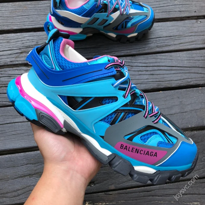 Balenciaga Track 3 Pink Blue