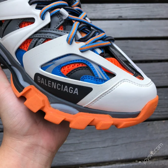 Balenciaga Track 3 Orange Blue Grey