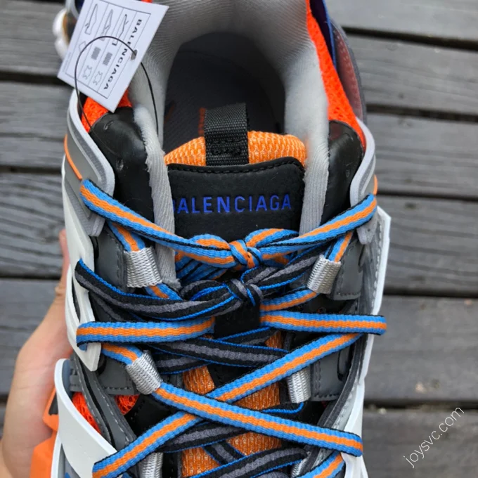 Balenciaga Track 3 Orange Blue Grey