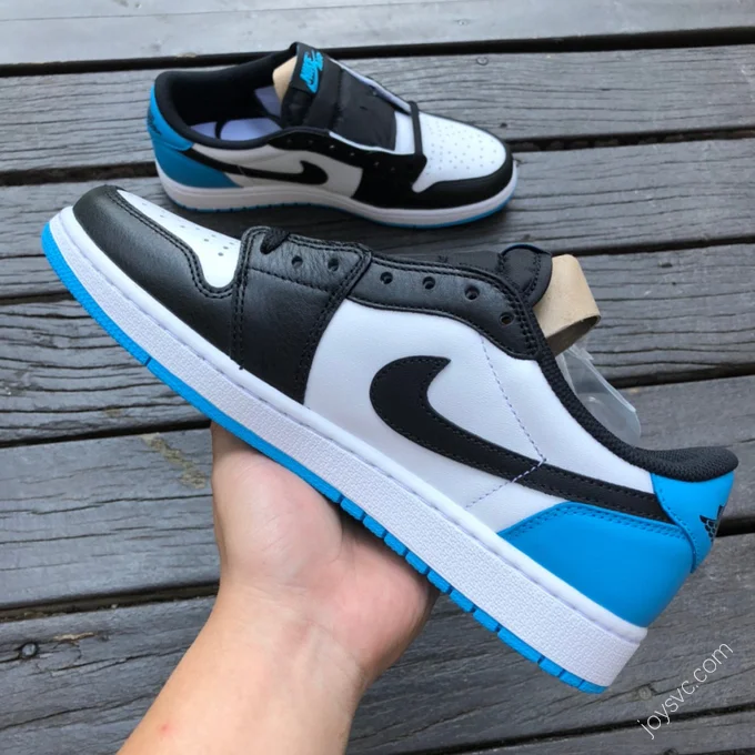 Air Jordan 1 Low UNC Black White Blue CZ0790-104