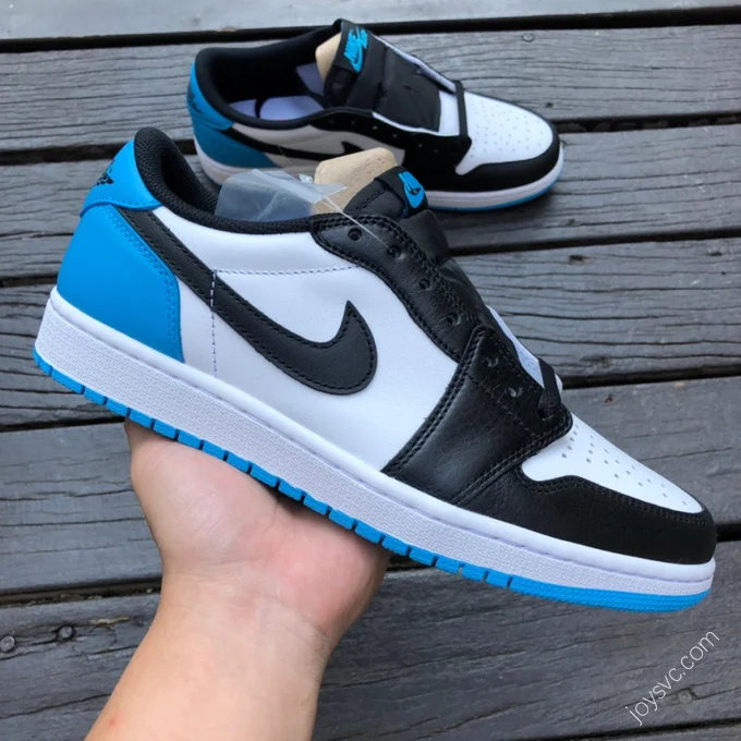 Air Jordan 1 Low UNC Black White Blue CZ0790-104