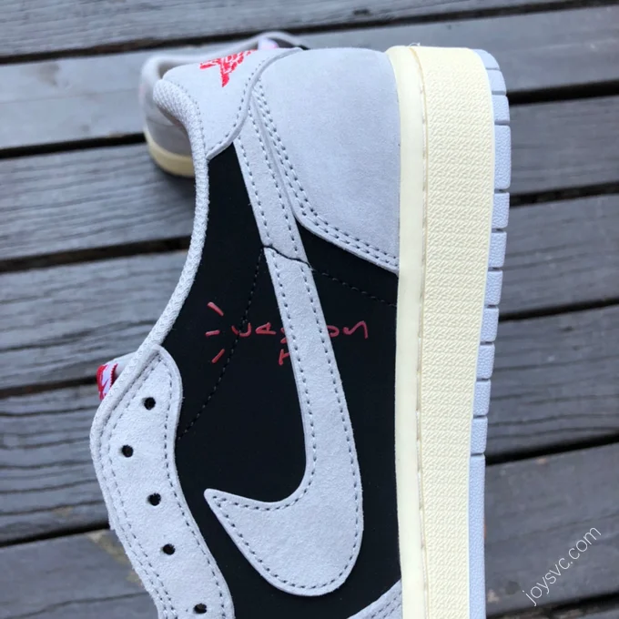 Travis Scott x Air Jordan 1 Low Gray Black DM7866-010