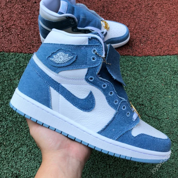 Air Jordan 1 High OG Blue White Sneakers DM9036-104