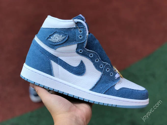 Air Jordan 1 High OG Blue White Sneakers DM9036-104