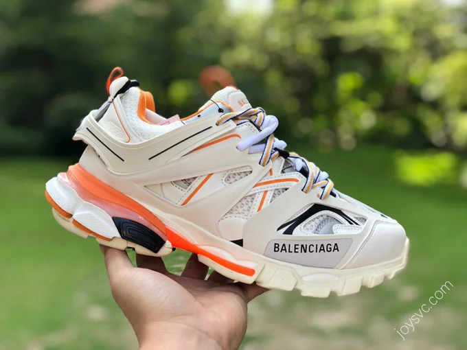 Balenciaga Track 3 Orange White