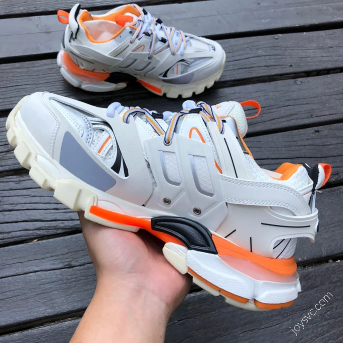 Balenciaga Track 3 Orange White