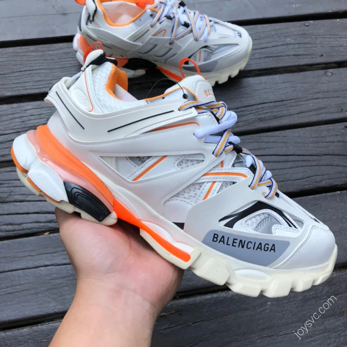 Balenciaga Track 3 Orange White