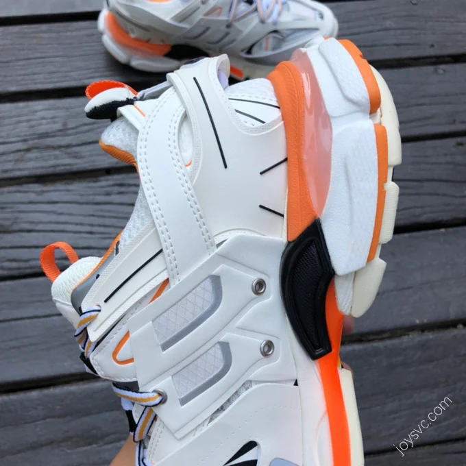 Balenciaga Track 3 Orange White