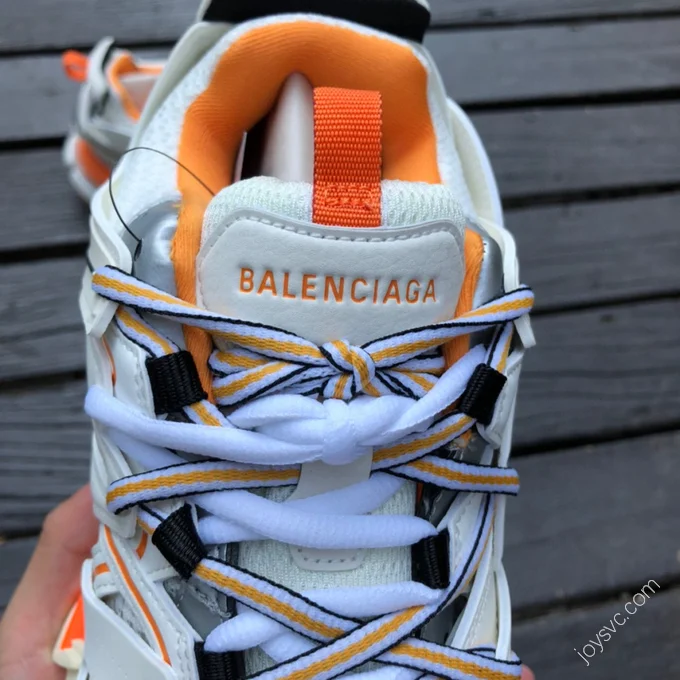 Balenciaga Track 3 Orange White