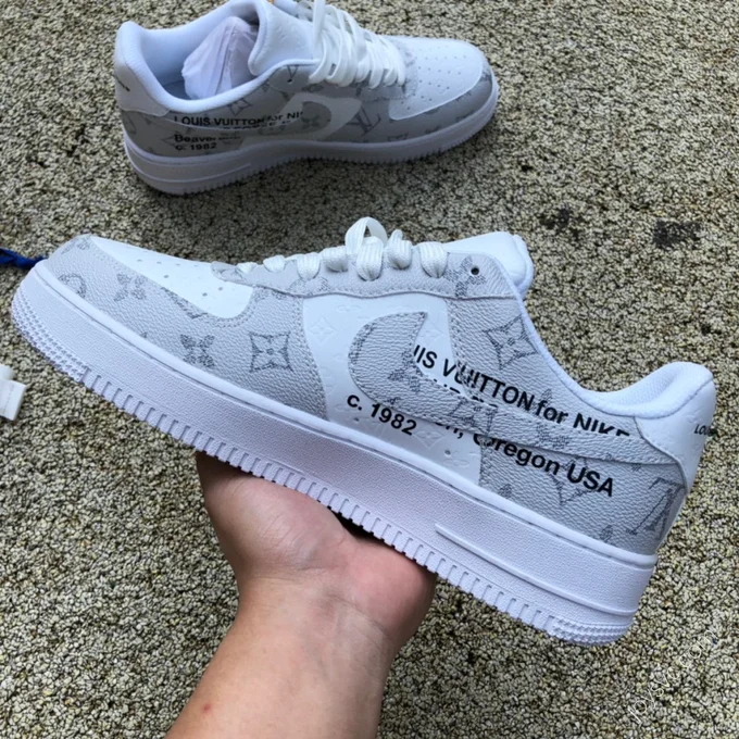 Louis Vuitton x Nike Air Force 1 x Off-White LD4631-201