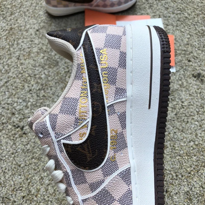 Louis Vuitton x Nike Air Force 1 x Off-White LD46