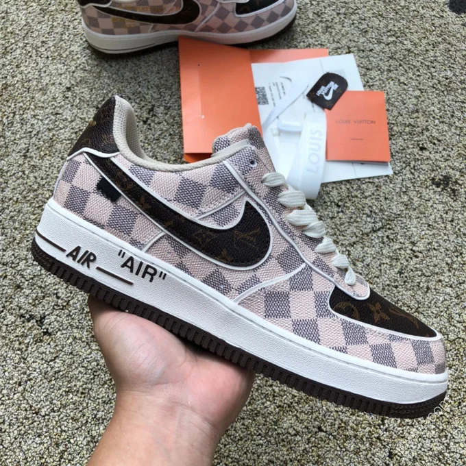 Louis Vuitton x Nike Air Force 1 x Off-White LD46