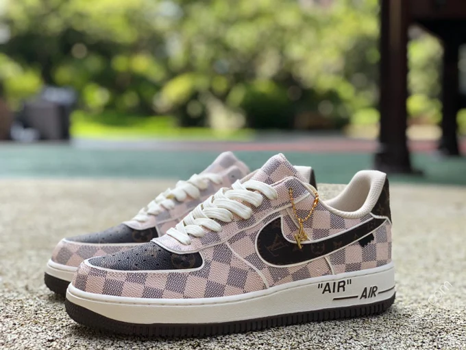 Louis Vuitton x Nike Air Force 1 x Off-White LD46