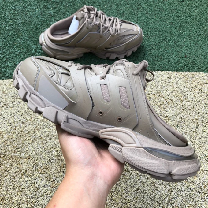 Balenciaga Track Mule Beige