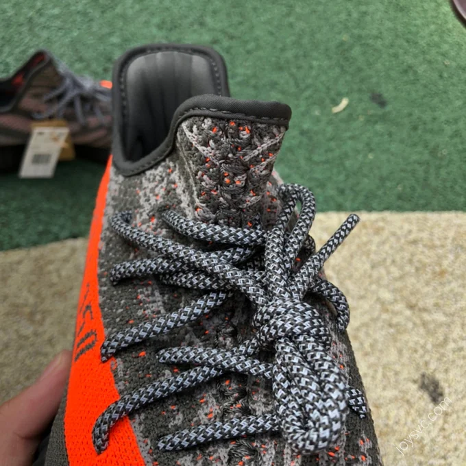 Adidas Yeezy Boost 350 V2 Black Grey Orange HQ7045