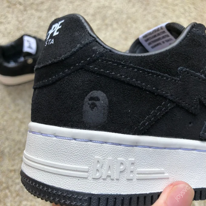 BAPE STA SK8 Black White