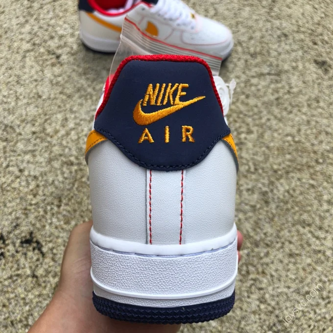 Nike Air Force 1 '07 White/Yellow/Red AF1234-010