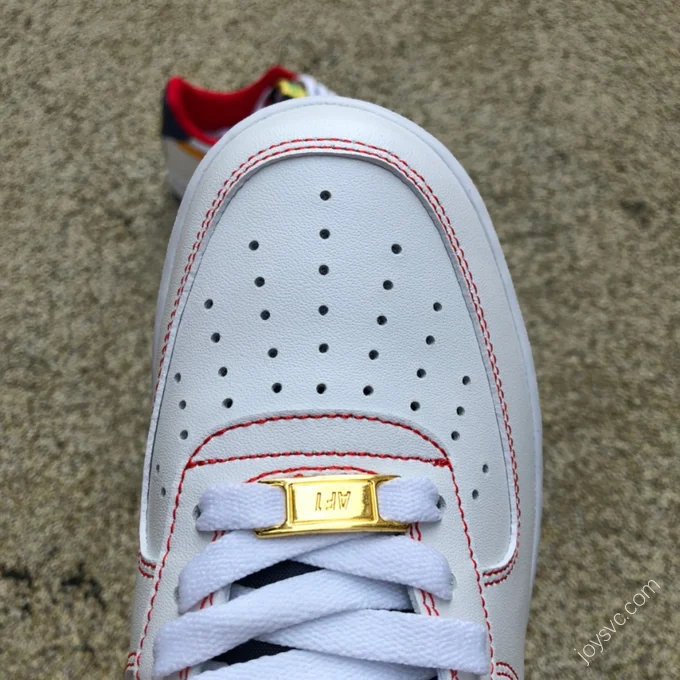 Nike Air Force 1 '07 White/Yellow/Red AF1234-010