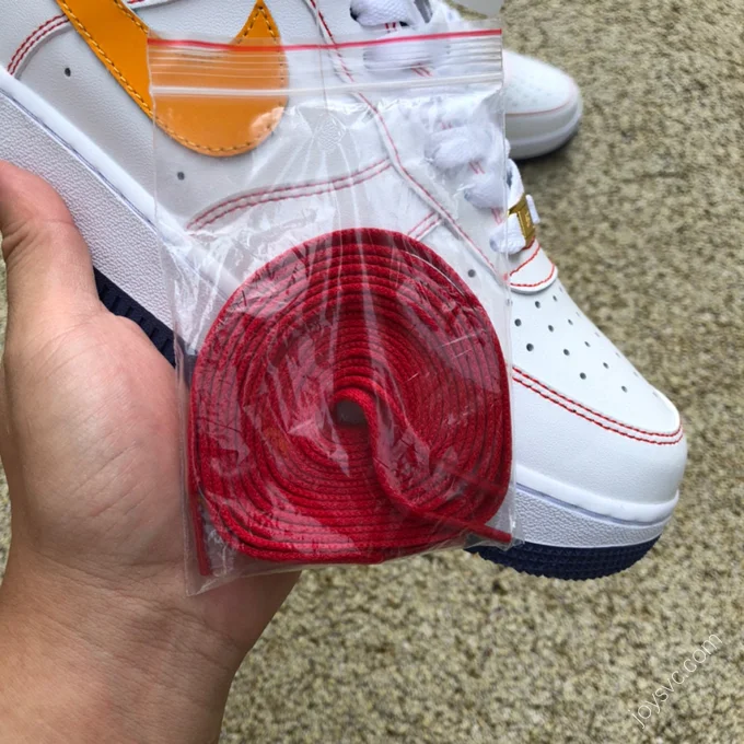 Nike Air Force 1 '07 White/Yellow/Red AF1234-010