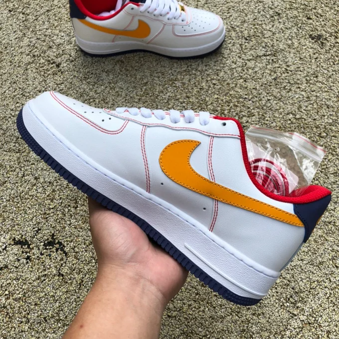 Nike Air Force 1 '07 White/Yellow/Red AF1234-010