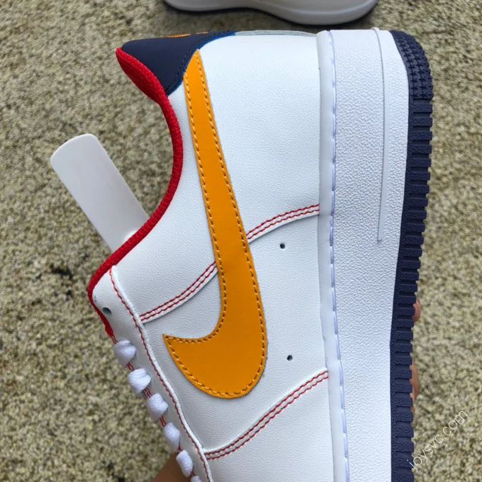 Nike Air Force 1 '07 White/Yellow/Red AF1234-010