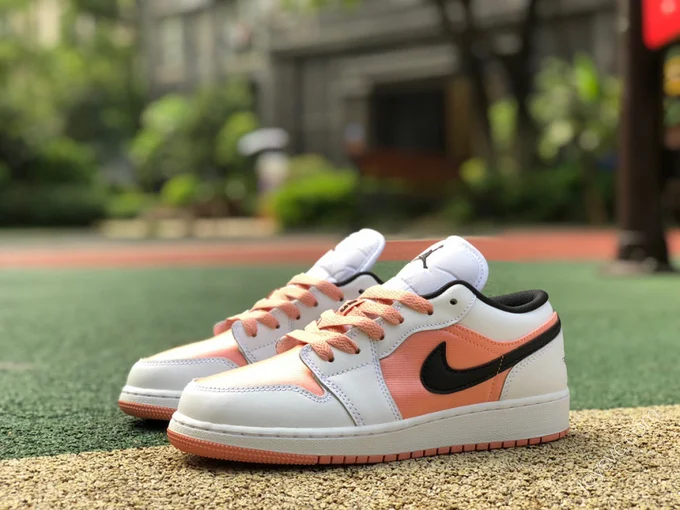 Air Jordan 1 Low Silk Rose Gold Women's Low-Top Sneaker DM8960-801