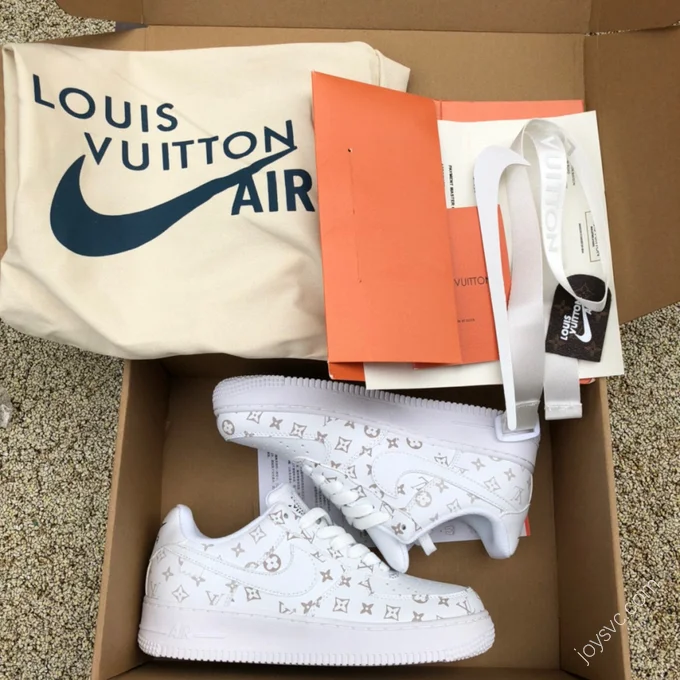 Louis Vuitton x Nike Air Force 1 x Off-White LD46