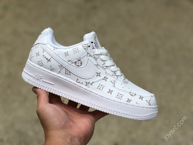 Louis Vuitton x Nike Air Force 1 x Off-White LD46