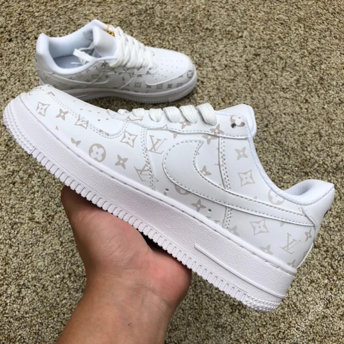 Louis Vuitton x Nike Air Force 1 x Off-White LD46