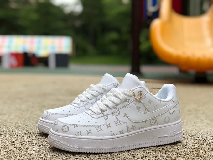 Louis Vuitton x Nike Air Force 1 x Off-White LD46