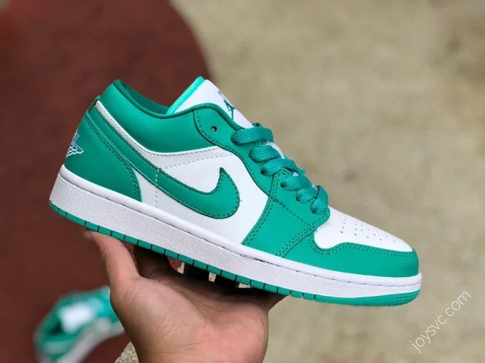 Air Jordan 1 Low White Green Sneakers DC0774-132