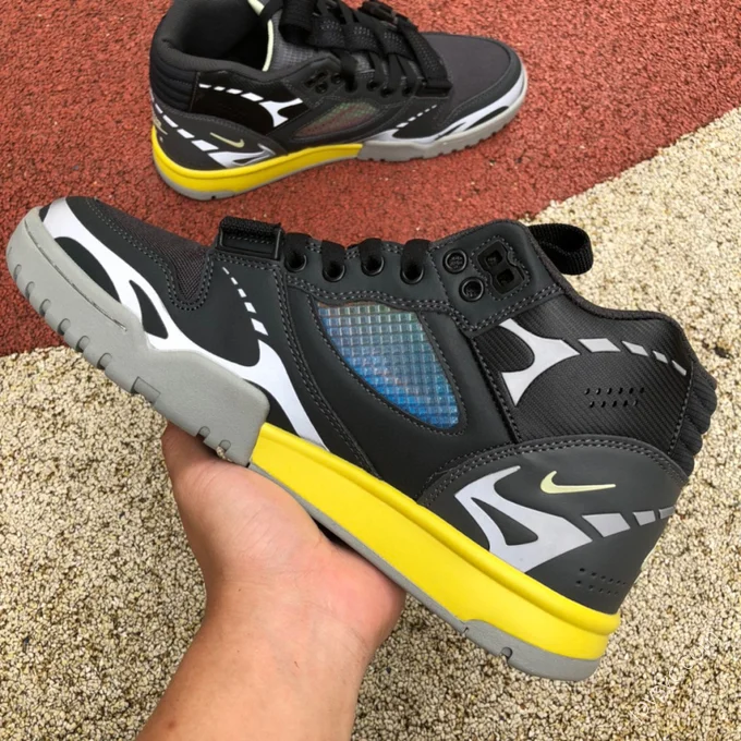 Nike Air Trainer 1 SP Black Grey Yellow Sneakers DH7338-001