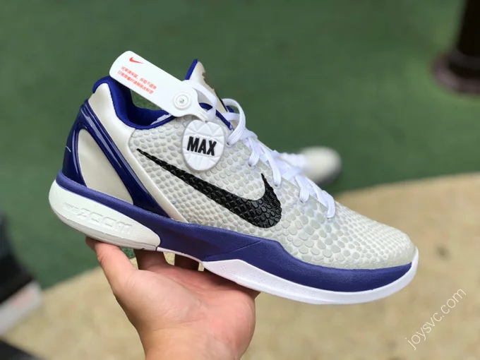 Nike Zoom Kobe 6 Blue Black White 436311-100