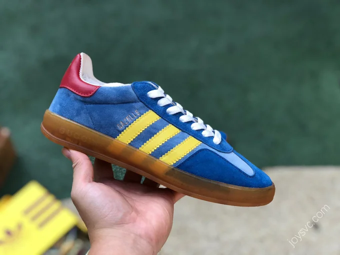 Adidas x Gucci Gazelle Brown Blue