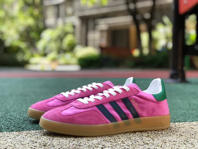 Adidas x Gucci Gazelle Pink