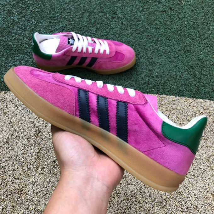 Adidas x Gucci Gazelle Pink