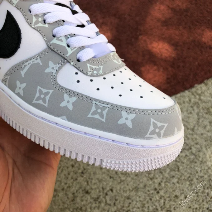 Nike Air Force 1 Low '07 White/Grey LV Print BQ8988-108