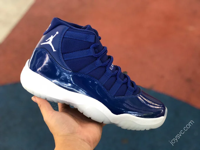 Air Jordan 11 Blue White Basketball Shoes AT7802-115