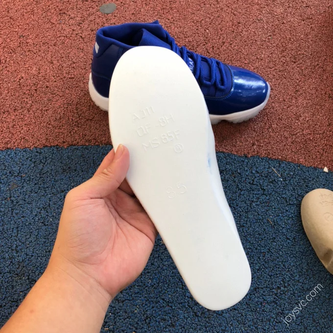 Air Jordan 11 Blue White Basketball Shoes AT7802-115