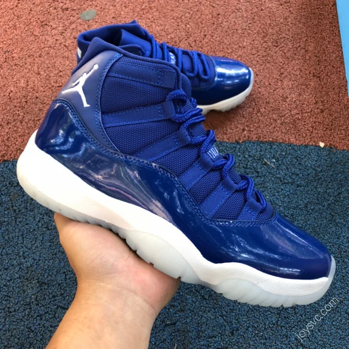 Air Jordan 11 Blue White Basketball Shoes AT7802-115