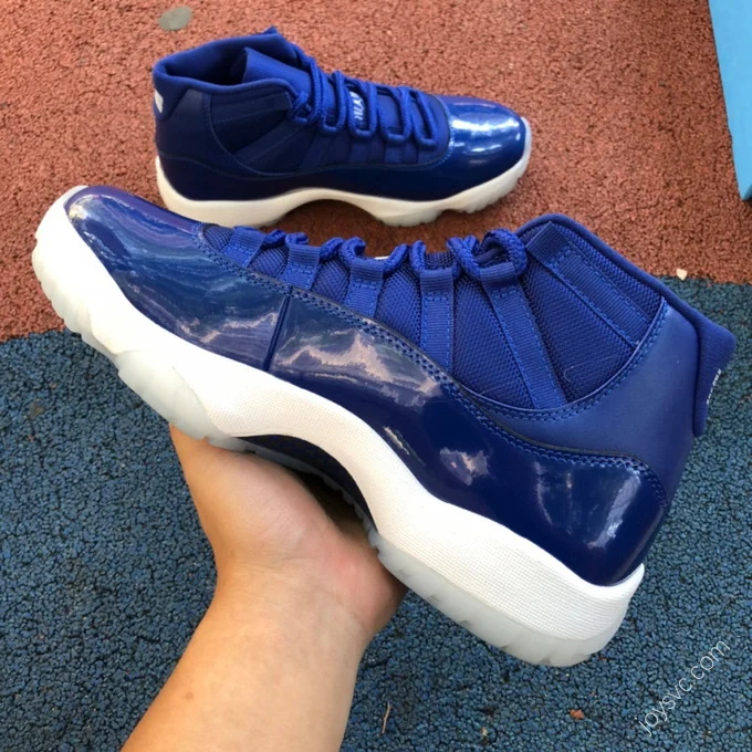 Air Jordan 11 Blue White Basketball Shoes AT7802-115