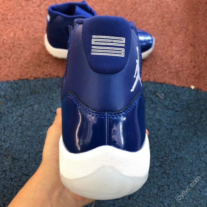 Air Jordan 11 Blue White Basketball Shoes AT7802-115