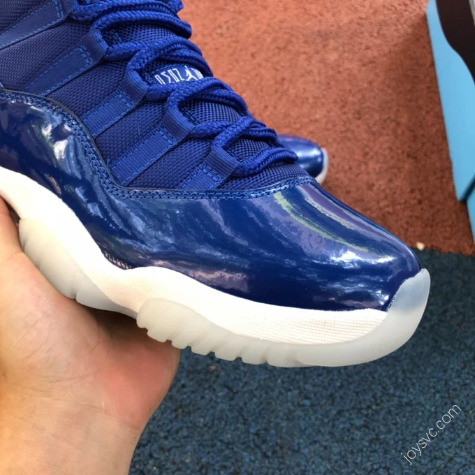 Air Jordan 11 Blue White Basketball Shoes AT7802-115